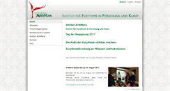 Desktop Screenshot of institut-artenova.ch
